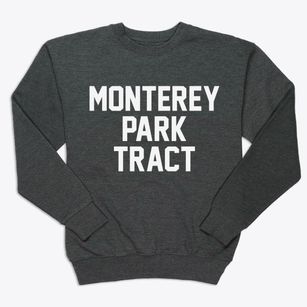 Monterey Park Tract California Classic Block Premium Crewneck Sweatshirt