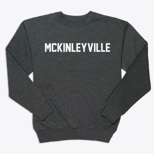 Mckinleyville California Classic Block Premium Crewneck Sweatshirt