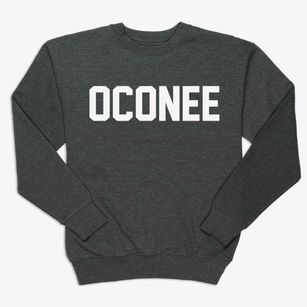 Oconee Georgia Classic Block Premium Crewneck Sweatshirt