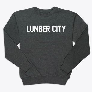 Lumber City Pennsylvania Classic Block Premium Crewneck Sweatshirt