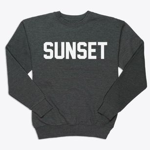 Sunset Arkansas Classic Block Premium Crewneck Sweatshirt