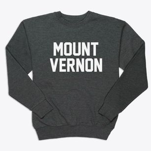 Mount Vernon Illinois Classic Block Premium Crewneck Sweatshirt