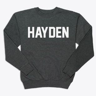 Hayden Idaho Classic Block Premium Crewneck Sweatshirt