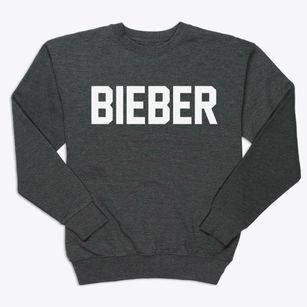 Bieber California Classic Block Premium Crewneck Sweatshirt