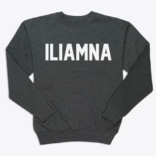 Iliamna Alaska Classic Block Premium Crewneck Sweatshirt