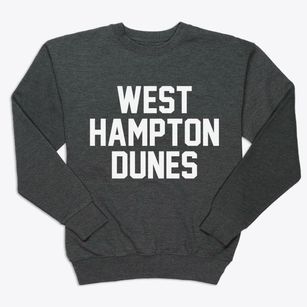 West Hampton Dunes New York Classic Block Premium Crewneck Sweatshirt