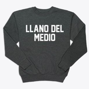 Llano Del Medio New Mexico Classic Block Premium Crewneck Sweatshirt