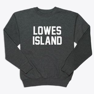 Lowes Island Virginia Classic Block Premium Crewneck Sweatshirt