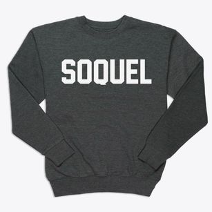 Soquel California Classic Block Premium Crewneck Sweatshirt