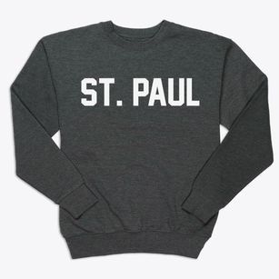 St. Paul Minnesota Classic Block Premium Crewneck Sweatshirt