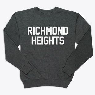 Richmond Heights Ohio Classic Block Premium Crewneck Sweatshirt