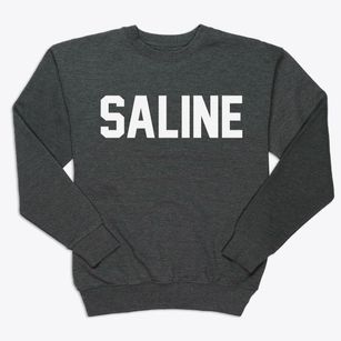 Saline Michigan Classic Block Premium Crewneck Sweatshirt