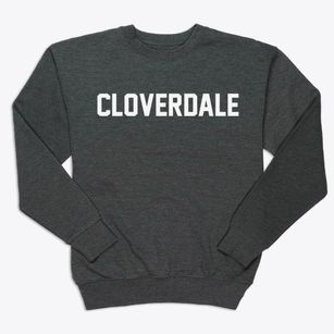 Cloverdale California Classic Block Premium Crewneck Sweatshirt