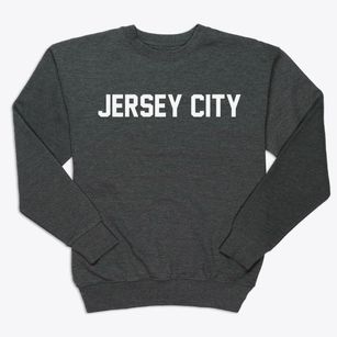 Jersey City New Jersey Classic Block Premium Crewneck Sweatshirt