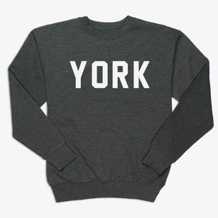 York Nebraska Classic Block Premium Crewneck Sweatshirt