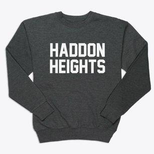 Haddon Heights New Jersey Classic Block Premium Crewneck Sweatshirt