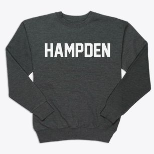 Hampden Maine Classic Block Premium Crewneck Sweatshirt