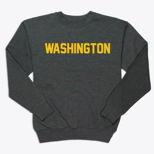 Washington New Jersey Classic Block Premium Crewneck Sweatshirt