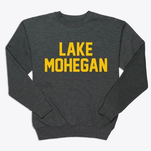 Lake Mohegan New York Classic Block Premium Crewneck Sweatshirt