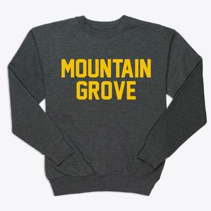 Mountain Grove Missouri Classic Block Premium Crewneck Sweatshirt