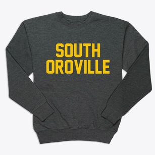 South Oroville California Classic Block Premium Crewneck Sweatshirt