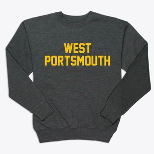 West Portsmouth Ohio Classic Block Premium Crewneck Sweatshirt
