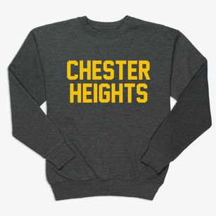 Chester Heights Pennsylvania Classic Block Premium Crewneck Sweatshirt