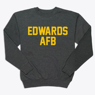 Edwards Afb California Classic Block Premium Crewneck Sweatshirt