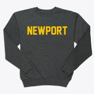 Newport Washington Classic Block Premium Crewneck Sweatshirt