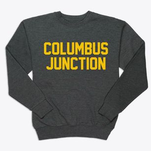Columbus Junction Iowa Classic Block Premium Crewneck Sweatshirt