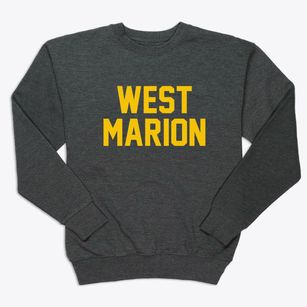 West Marion North Carolina Classic Block Premium Crewneck Sweatshirt