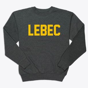Lebec California Classic Block Premium Crewneck Sweatshirt