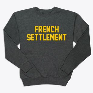 French Settlement Louisiana Classic Block Premium Crewneck Sweatshirt