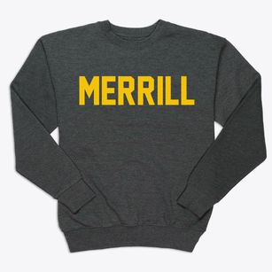 Merrill Iowa Classic Block Premium Crewneck Sweatshirt