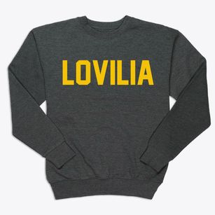 Lovilia Iowa Classic Block Premium Crewneck Sweatshirt