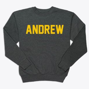 Andrew Iowa Classic Block Premium Crewneck Sweatshirt