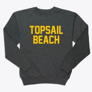 Topsail Beach North Carolina Classic Block Premium Crewneck Sweatshirt