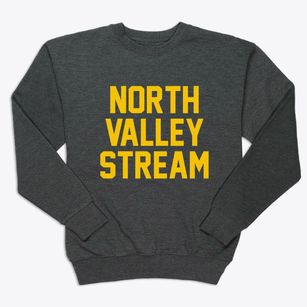 North Valley Stream New York Classic Block Premium Crewneck Sweatshirt