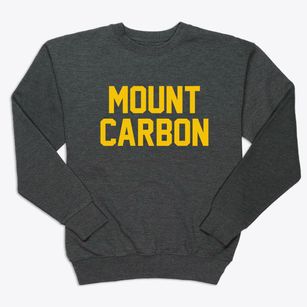Mount Carbon West Virginia Classic Block Premium Crewneck Sweatshirt