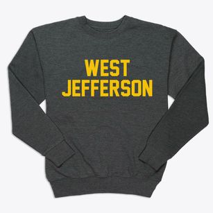 West Jefferson Alabama Classic Block Premium Crewneck Sweatshirt