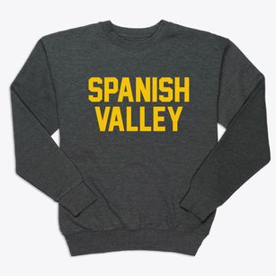 Spanish Valley Utah Classic Block Premium Crewneck Sweatshirt