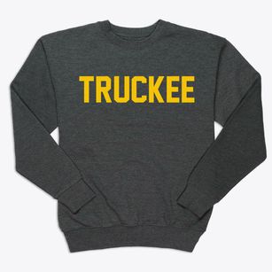 Truckee California Classic Block Premium Crewneck Sweatshirt