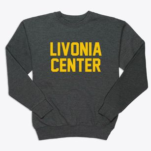 Livonia Center New York Classic Block Premium Crewneck Sweatshirt