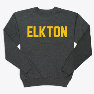Elkton Minnesota Classic Block Premium Crewneck Sweatshirt
