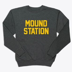 Mound Station Illinois Classic Block Premium Crewneck Sweatshirt