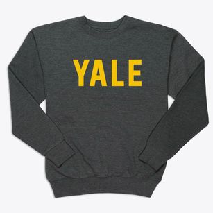 Yale South Dakota Classic Block Premium Crewneck Sweatshirt