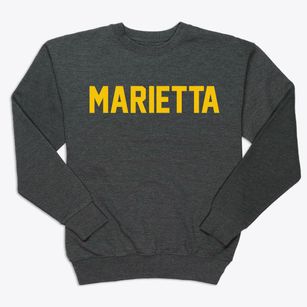 Marietta Ohio Classic Block Premium Crewneck Sweatshirt