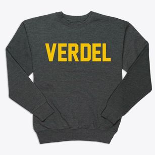 Verdel Nebraska Classic Block Premium Crewneck Sweatshirt