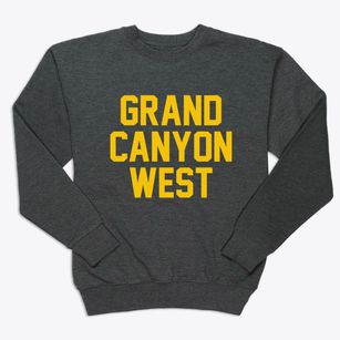 Grand Canyon West Arizona Classic Block Premium Crewneck Sweatshirt