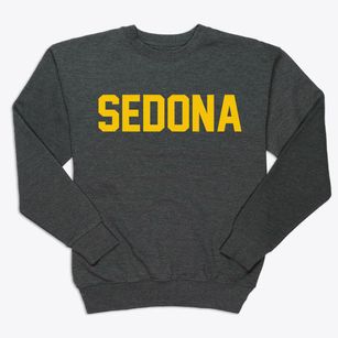 Sedona Arizona Classic Block Premium Crewneck Sweatshirt